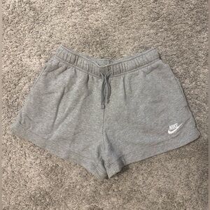 Nike Women's Gray Sweatshorts
